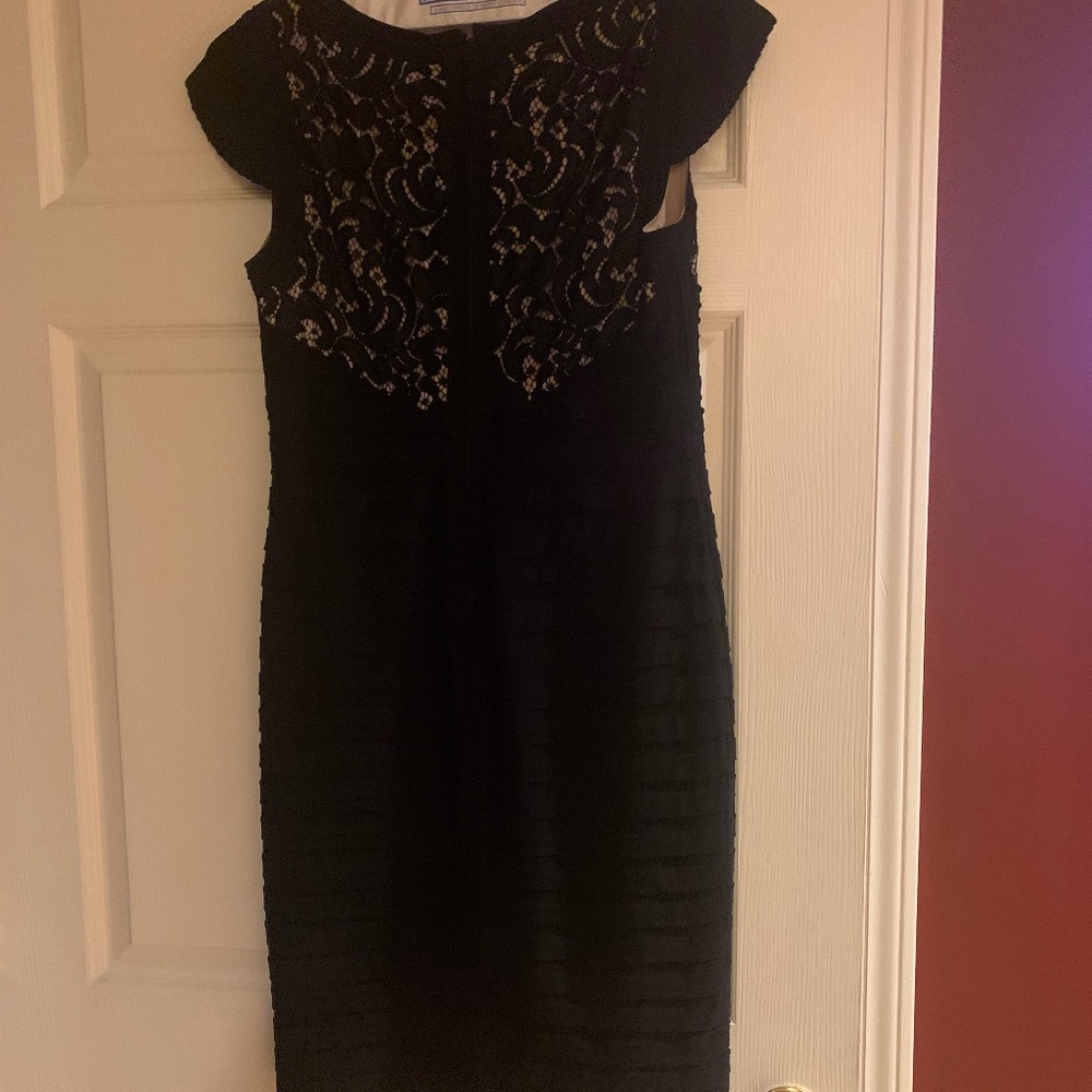 Black cocktail dress
